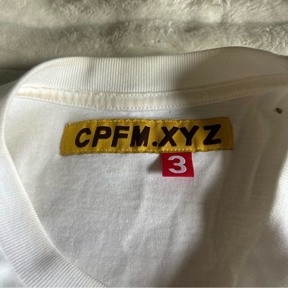 Mens Large Man On The Moon Kid Cudi Bubble Lettering White T-Shirt - Picture 5 of 8